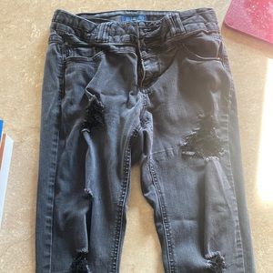 Black womens skinny jeans